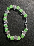 Green Turtle Beaded Bracelet